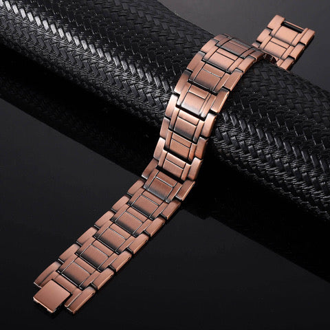 Triple Row - Men’s Copper Magnet Bracelet