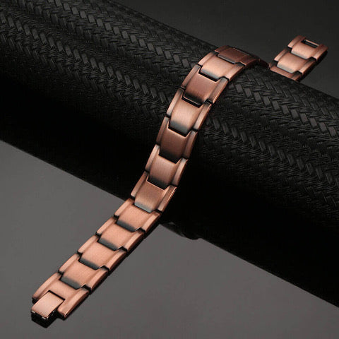 Double Row - Men’s Copper Magnet Bracelet
